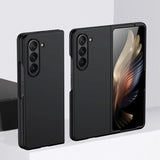 Samsung Galaxy Z Fold5 (5G) gummiert hardplast bakdeksel - svart