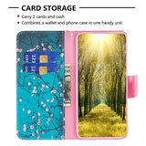 Google Pixel 8 Leather Flip Cover m. Lommebok - Blomstrende