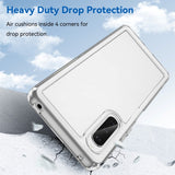 Sony Xperia 10 V Gjennomsiktig fleksibelt plastbakdeksel - Gjennomsiktig