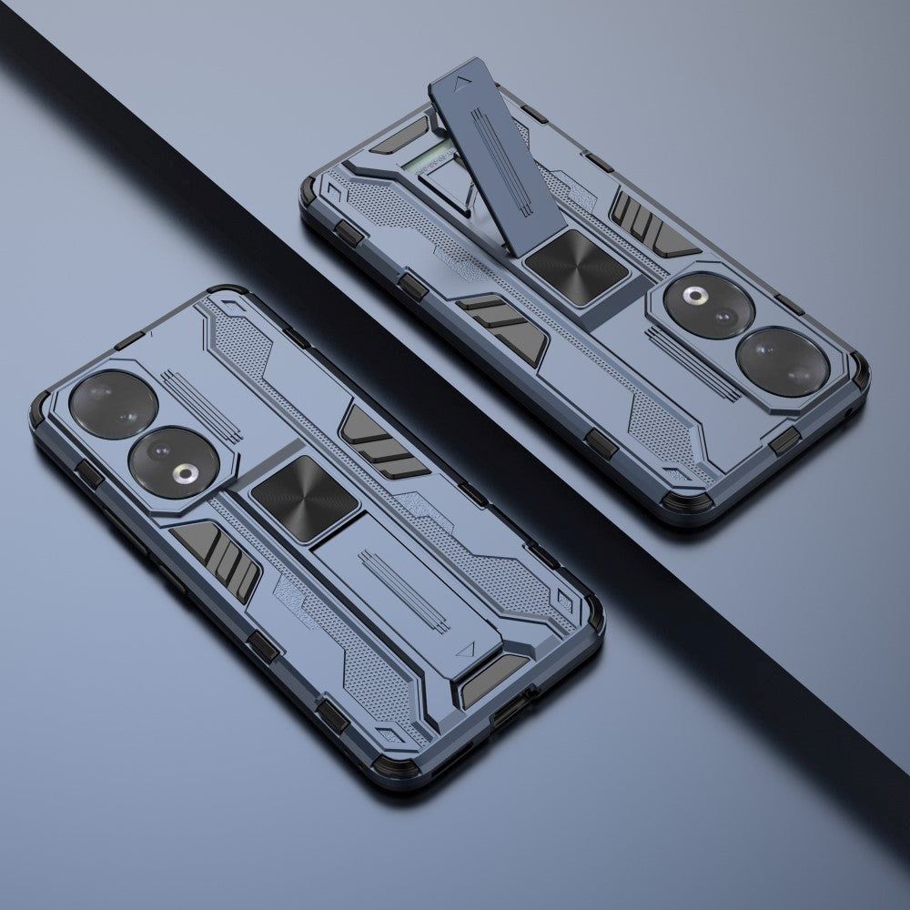 Honor 90 Craftsman Bakdeksel m. Stativ - Blå