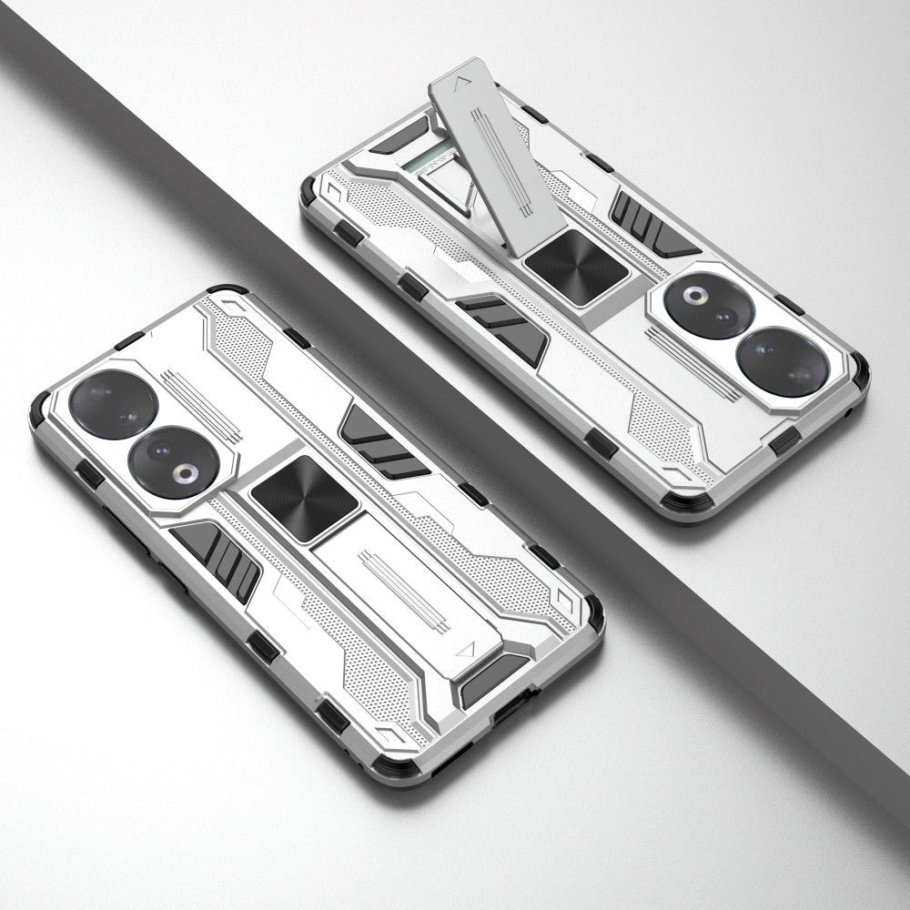 Honor 90 Craftsman Bakdeksel m. Stativ - Sølv