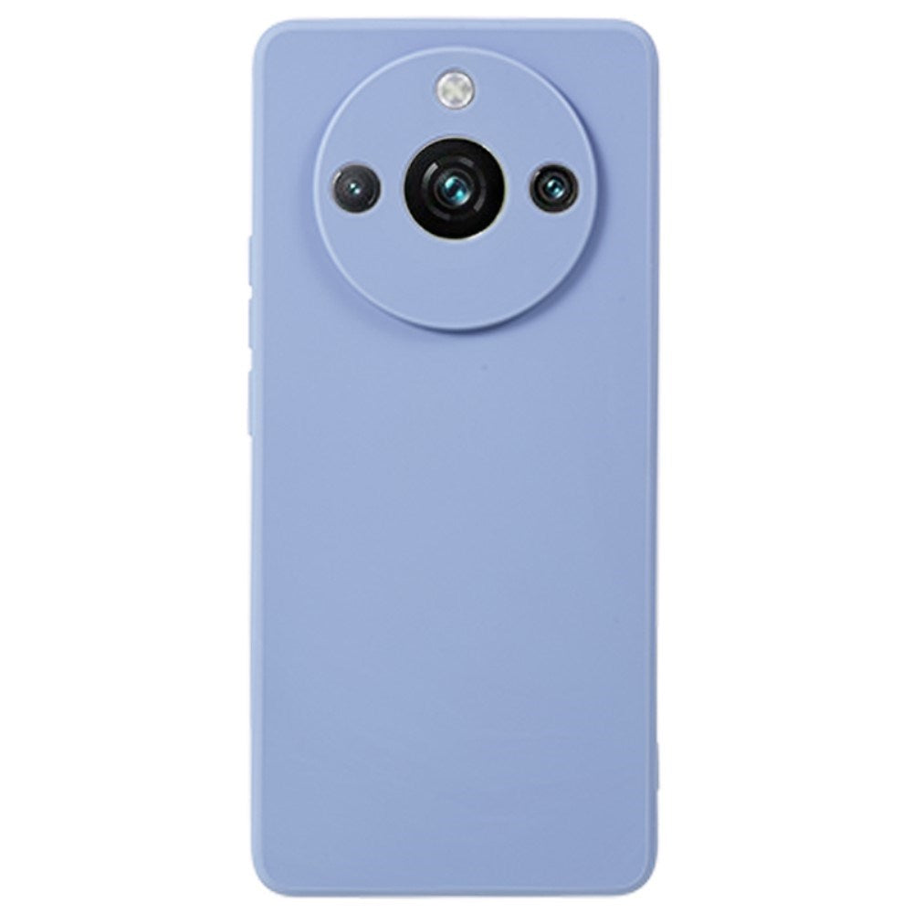 EIDERWOOD Realme 11 Pro+ 5G / 11 Pro 5G fleksibelt TPU plastbakdeksel - lyseblå