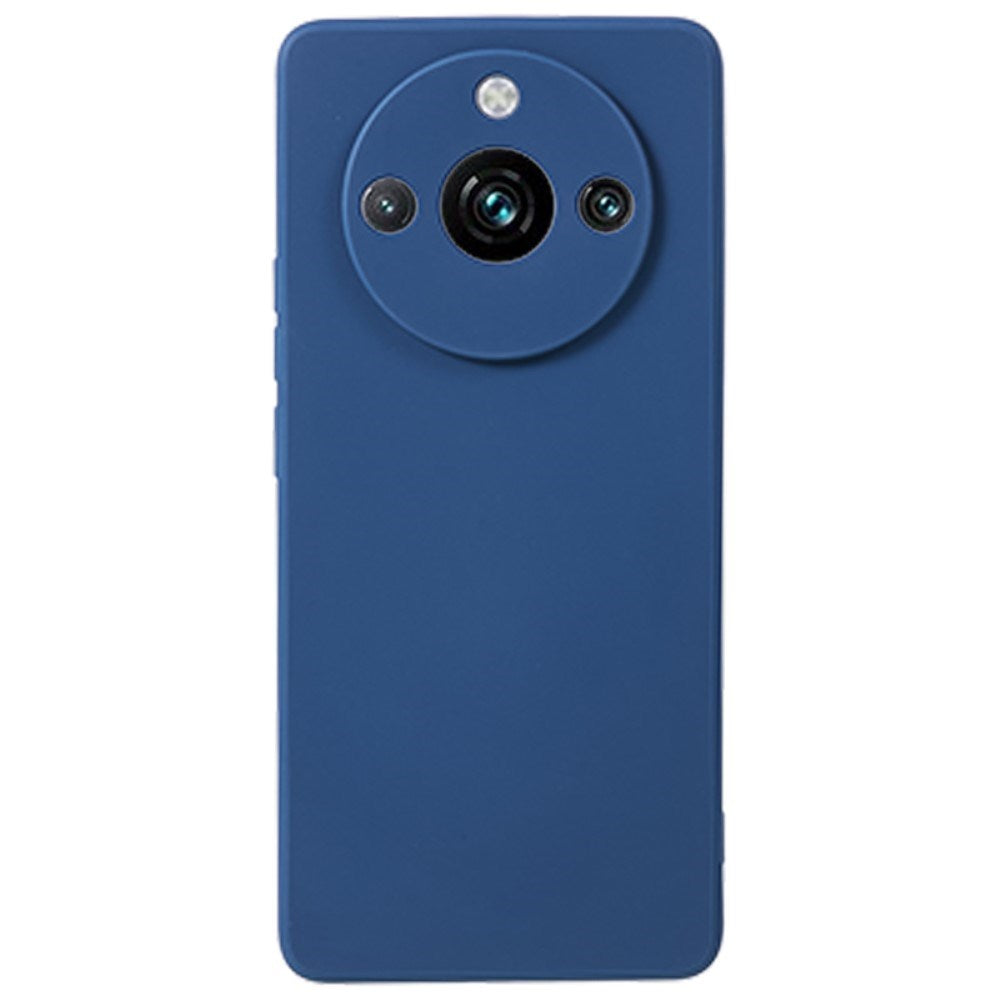 EIDERWOOD Realme 11 Pro+ 5G / 11 Pro 5G fleksibel TPU plastbakdeksel - blå