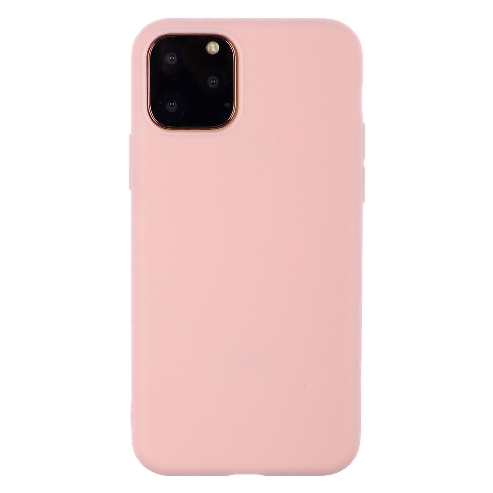 iPhone 15 Pro Max matt fleksibelt plastbakdeksel - rosa