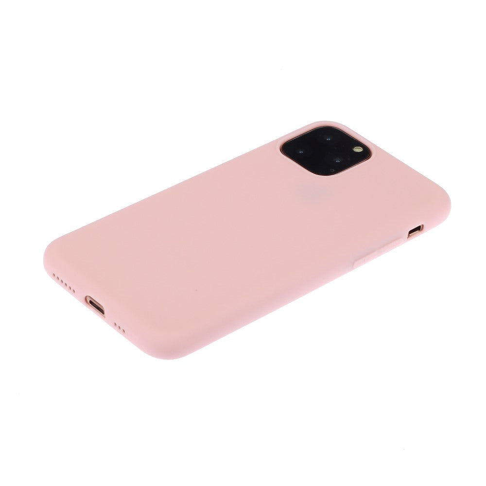 iPhone 15 Pro Max matt fleksibelt plastbakdeksel - rosa
