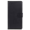 Nokia XR21 Litchi Leather Flip Cover m. Lommebok - Svart