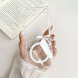 Samsung Galaxy Z Flip5 (5G) bakdeksel i hardplast - MagSafe-kompatibel - Gjennomsiktig