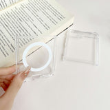 Samsung Galaxy Z Flip5 (5G) bakdeksel i hardplast - MagSafe-kompatibel - Gjennomsiktig