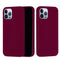 iPhone 15 Pro Liquid Silikon Bakdeksel - Burgundy