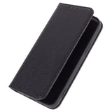 Huawei P60 Pro Leather Flip Cover m. Lommebok og stativfunksjon - svart