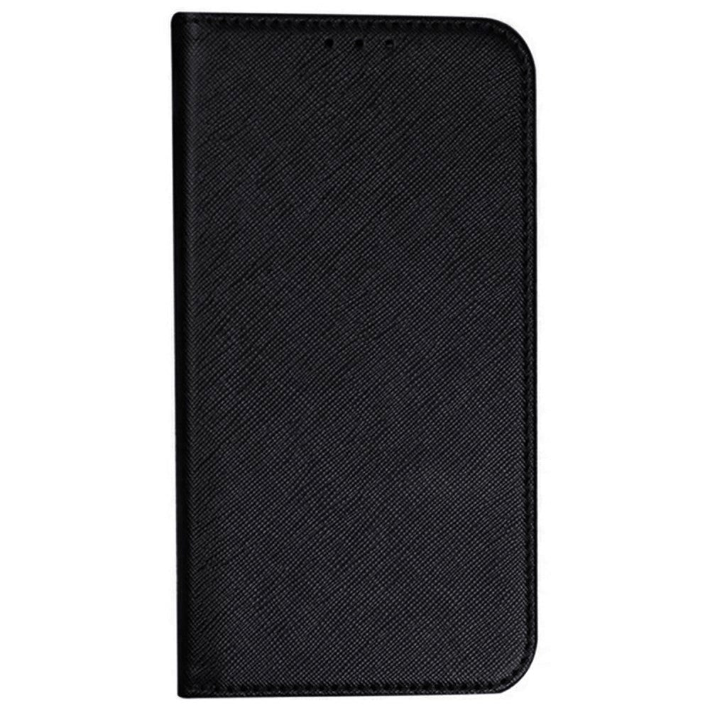 Huawei P60 Pro Leather Flip Cover m. Lommebok og stativfunksjon - svart