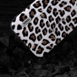 iPhone 15 Pro Max fleksibelt plastdeksel - Leopardmønster - Sølv