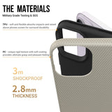 iPhone 15 Plastic Craftsman Bakdeksel - Champagne Gold