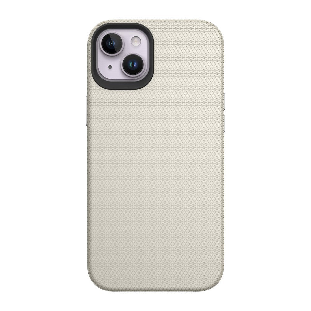 iPhone 15 Plastic Craftsman Bakdeksel - Champagne Gold