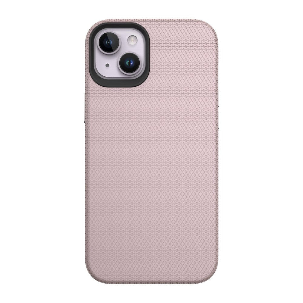 iPhone 15 Plus Plastic Craftsman Bakdeksel - Rose gull