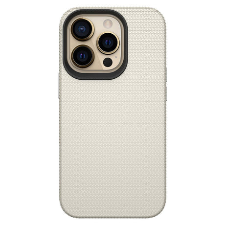 iPhone 15 Pro Plastic Craftsman Bakdeksel - Champagne Gold