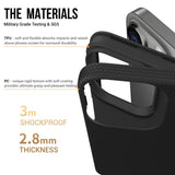 iPhone 15 Pro Max Plastic Craftsman Bakdeksel - Svart