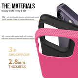 iPhone 15 Pro Max Plastic Craftsman Bakdeksel - Rosa