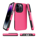 iPhone 15 Pro Max Plastic Craftsman Bakdeksel - Rosa