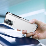 iPhone 15 Pro Craftsman-deksel m. Kortholder - Sølv