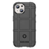 iPhone 15 Rugged Shield Series Craftsman Bakdeksel - Svart