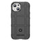 iPhone 15 Rugged Shield Series Craftsman Bakdeksel - Svart