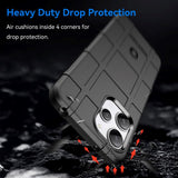 Xiaomi Redmi 12 (4G) / 12 (5G) / Poco M6 Pro (5G) Rugged Shield Series Craftsman Bakdeksel - Svart