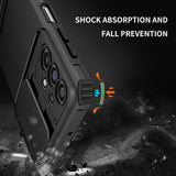 EIDERWOOD Samsung Galaxy A23 / A23 (5G) Håndværker Bagside Cover m. Kickstand & Cam Slider - Sort