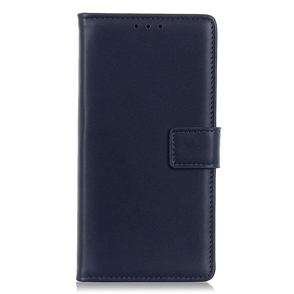 Xiaomi Redmi 12 (4G) / 12 (5G) / Poco M6 Pro (5G) Læder Flip Cover m. Pung & Kickstand - Blå