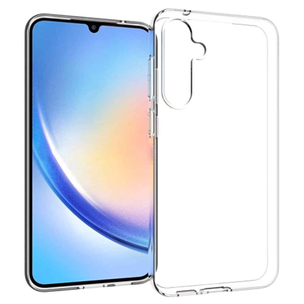 Samsung Galaxy S23 FE fleksibelt plastdeksel - gjennomsiktig