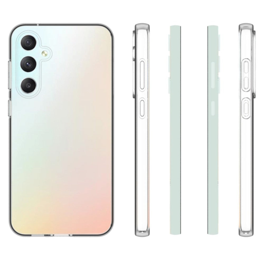 Samsung Galaxy S23 FE fleksibelt plastdeksel - gjennomsiktig