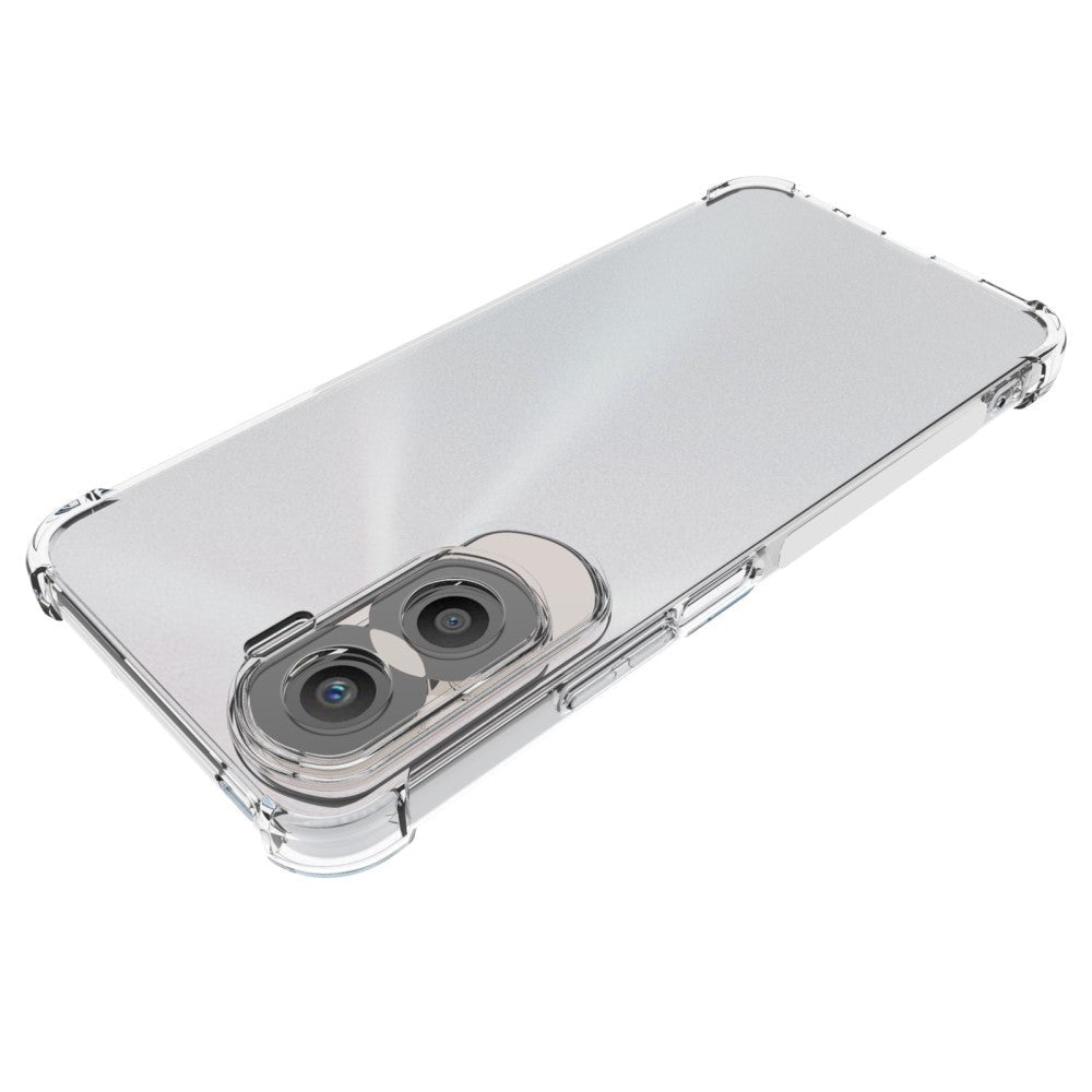 Honor 90 Lite fleksibelt plastbakdeksel - gjennomsiktig