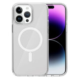 EIDERWOOD iPhone 15 Pro Hybrid Plast Bagside Cover - MagSafe Kompatibel - Gennemsigtig