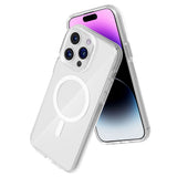 EIDERWOOD iPhone 15 Pro Hybrid Plast Bagside Cover - MagSafe Kompatibel - Gennemsigtig