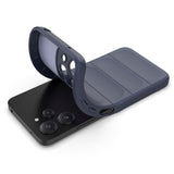 Xiaomi Redmi 12 (4G) Fleksibelt Plastik Bagside Cover - Mørkeblå