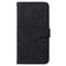 Samsung Galaxy S23 FE Leather Flip Cover m. Lommebok og skulderstropp - Svart