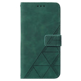 Samsung Galaxy S23 FE Leather Flip Cover m. Veske og skulderstropp - Grønn