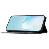 EIDERWOOD iPhone 12 Pro Max Kunstlæder Flip Cover m. Pung & Strop - Sort