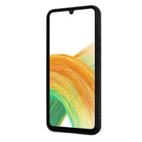 Samsung Galaxy S23 FE fleksibelt plastdeksel m. Ring Stativ - Svart m. Magnetisk rosa gullring