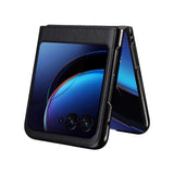 Motorola Razr 40 Ultra Leather Slim Bakdeksel - Svart