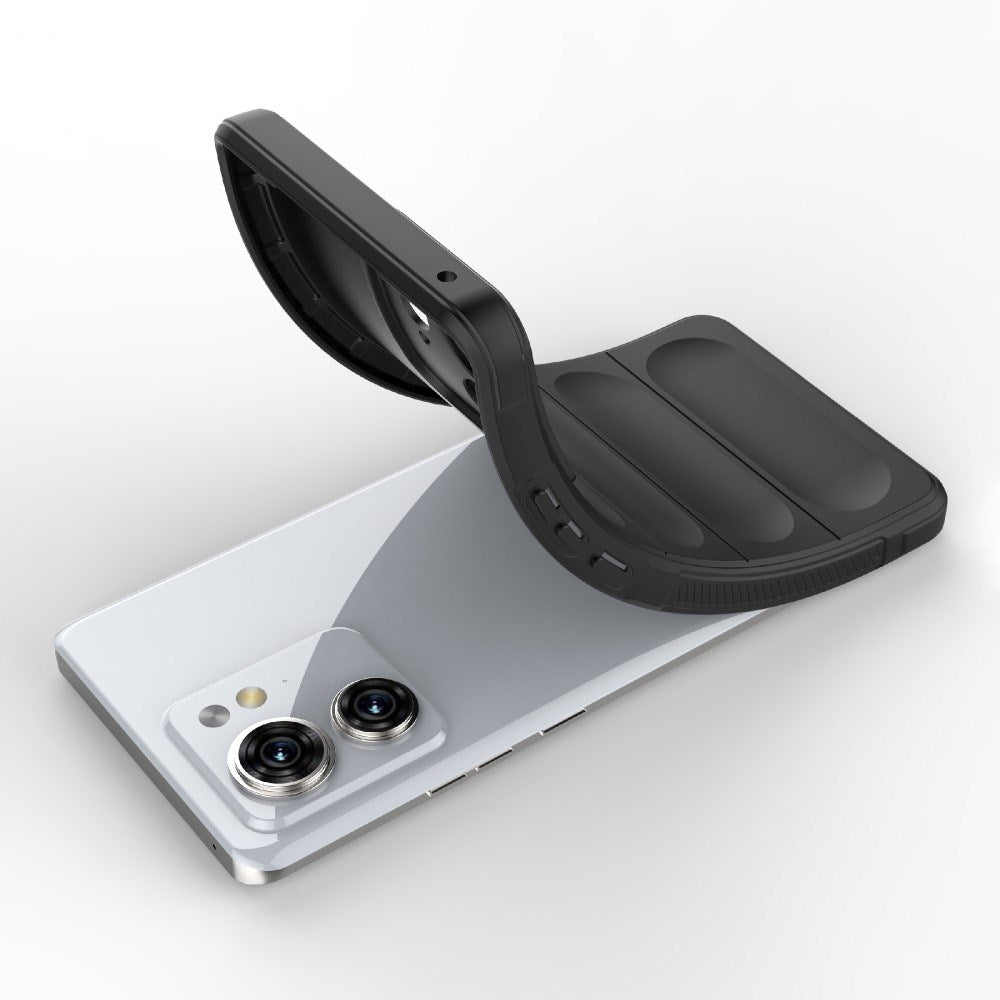 EIDERWOOD Motorola Edge 40 fleksibelt plastdeksel - svart