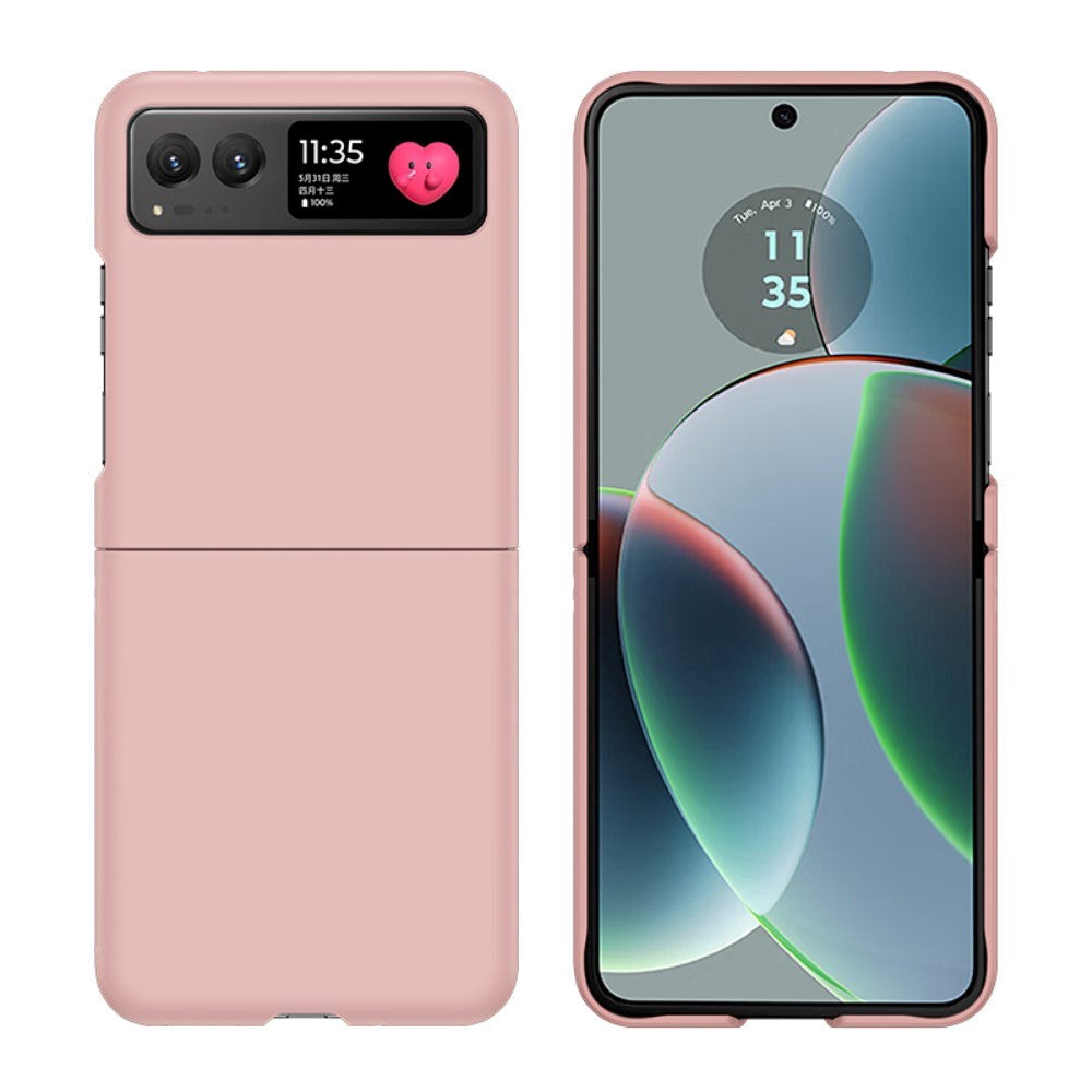 Motorola Razr 40 Hard Plastic Bakdeksel - Rosa