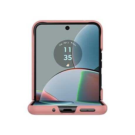 Motorola Razr 40 Hard Plastic Bakdeksel - Rosa