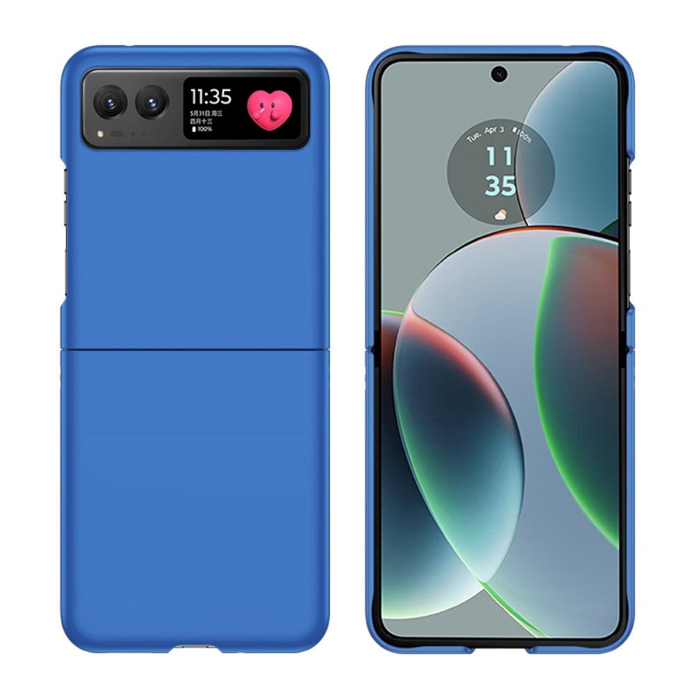Motorola Razr 40 Hard Plastic Bakdeksel - Blå