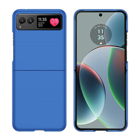 Motorola Razr 40 Hard Plastic Bakdeksel - Blå