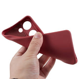 OnePlus Nord 3 5G fleksibelt plastdeksel - Rustrød