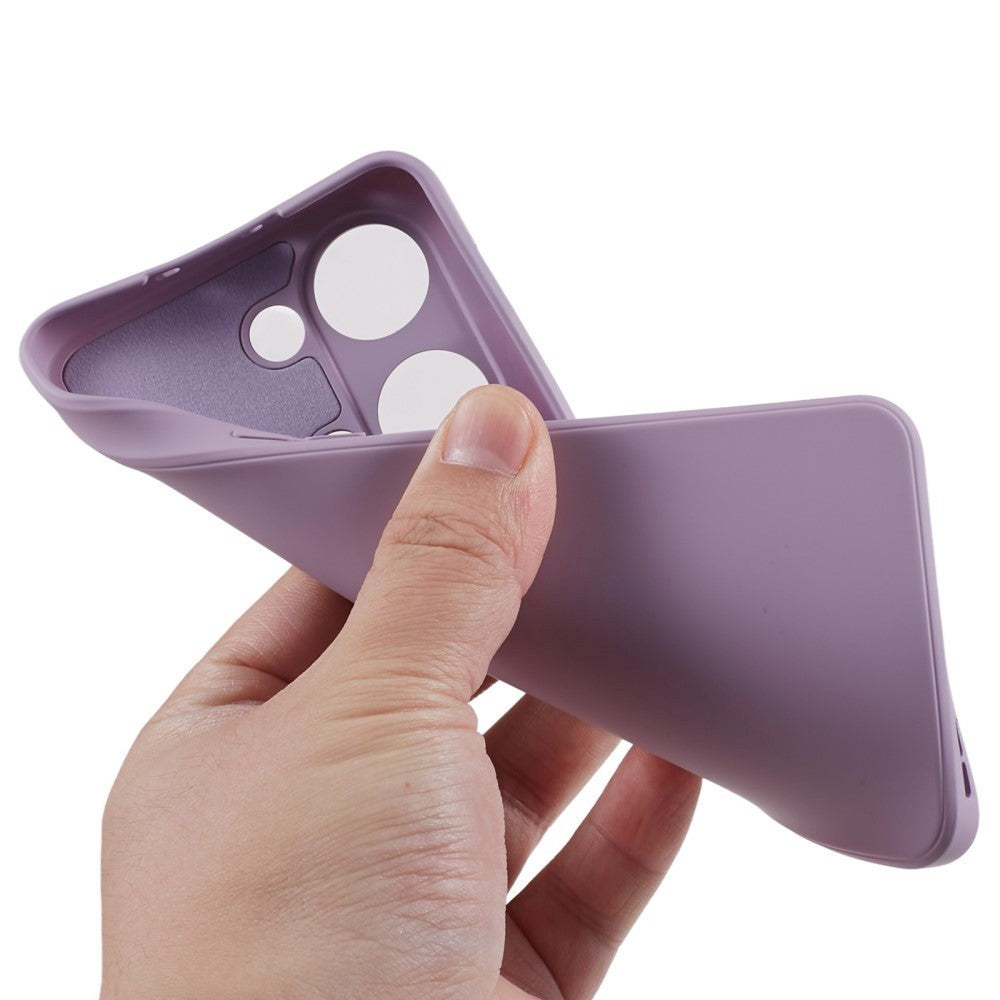 OnePlus Nord 3 5G fleksibelt plastbakdeksel - lys lilla