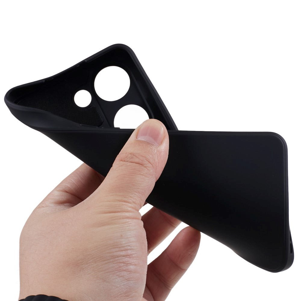OnePlus Nord 3 5G fleksibelt plastdeksel - svart