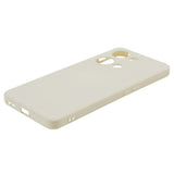 OnePlus Nord 3 5G Fleksibelt Plastik Bagside Cover - Hvid
