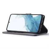 EIDERWOOD Samsung Galaxy S23 FE Kunstlæder Flip Cover m. Pung & Ståfunktion - Sort